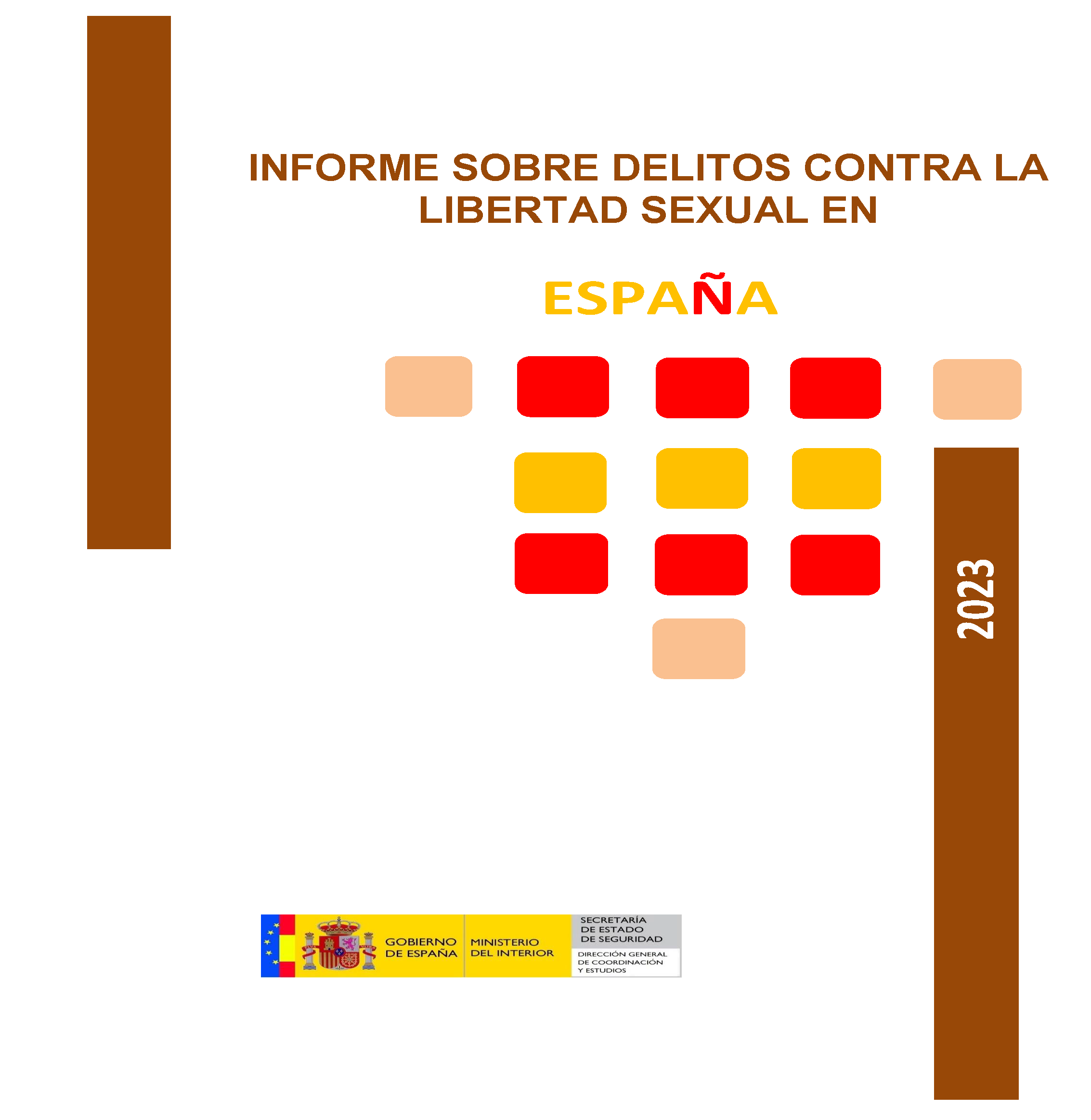 Informe delitos contra la libertad sexual en España 2023