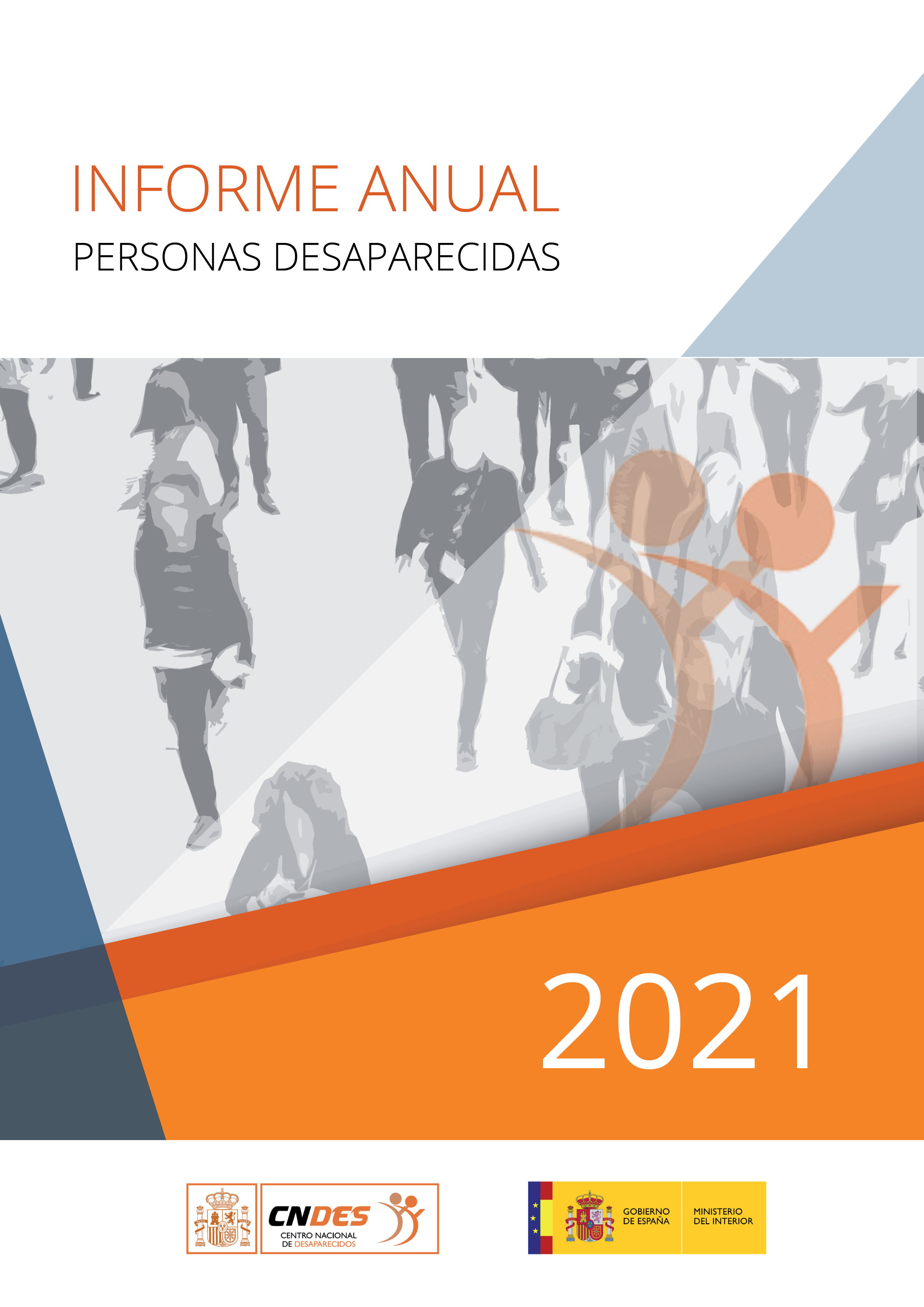 Portada Informe Personas Desaparecidas en España 2021