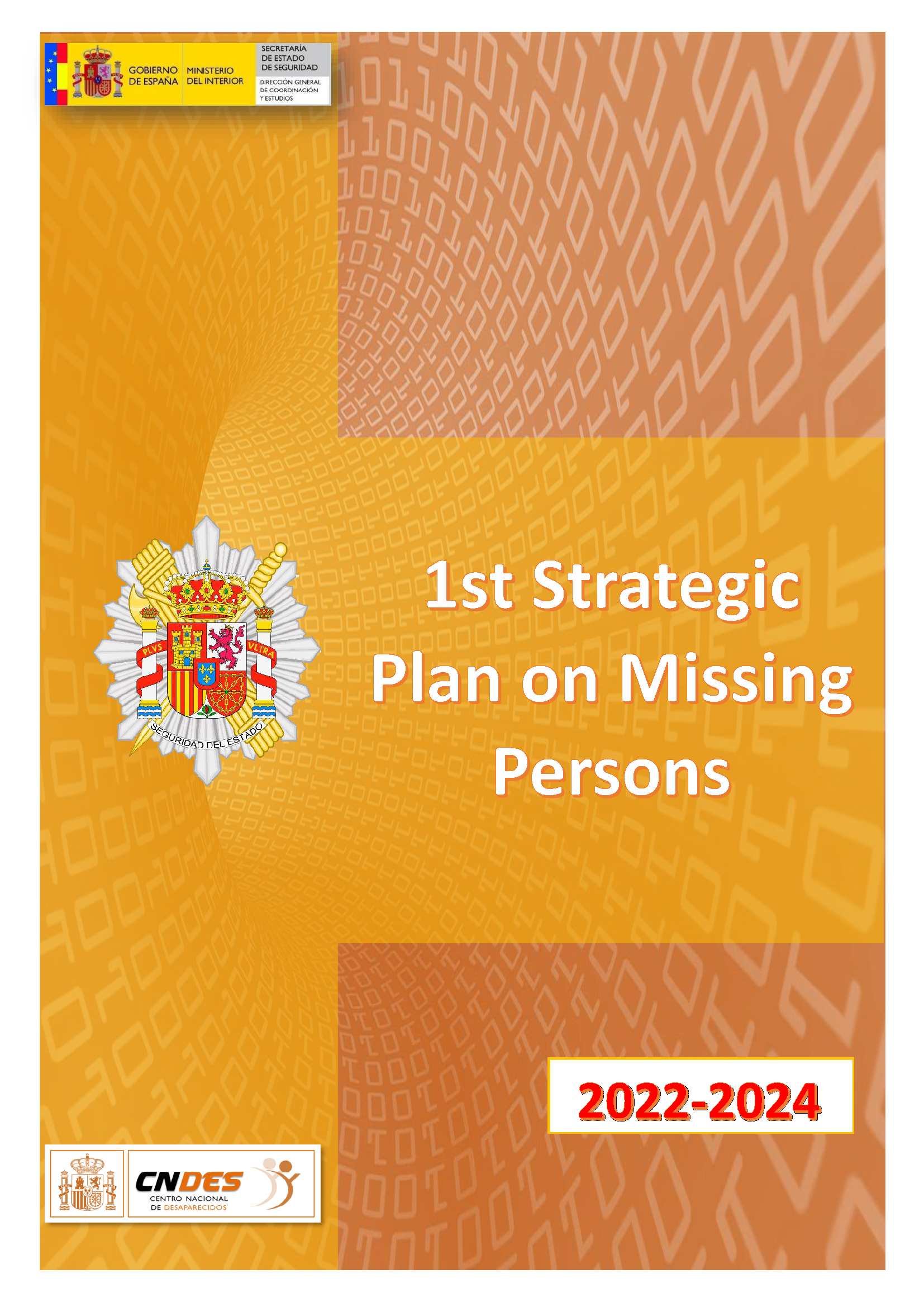 1st Strategic Plan on Missing Persons (2022-2024)