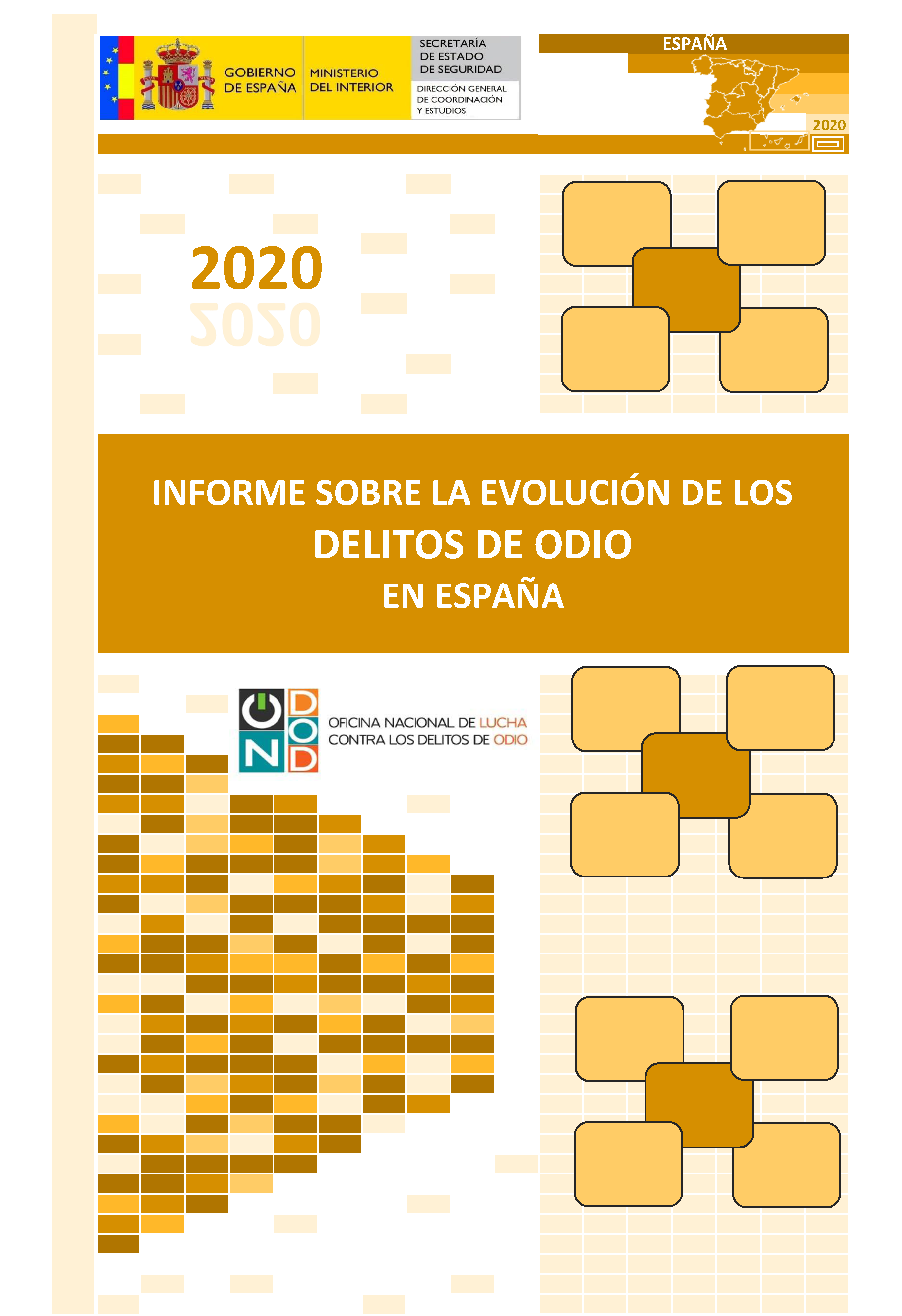 Informe sobre la evolución de los delitos de odio en España 2020